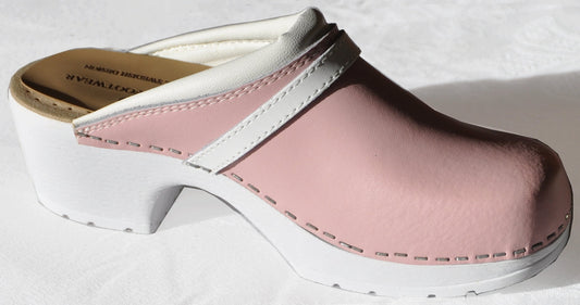 Sabots-Alice-cuir-rose