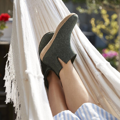 Bottine Glerups-vert-anglais-cuir G09